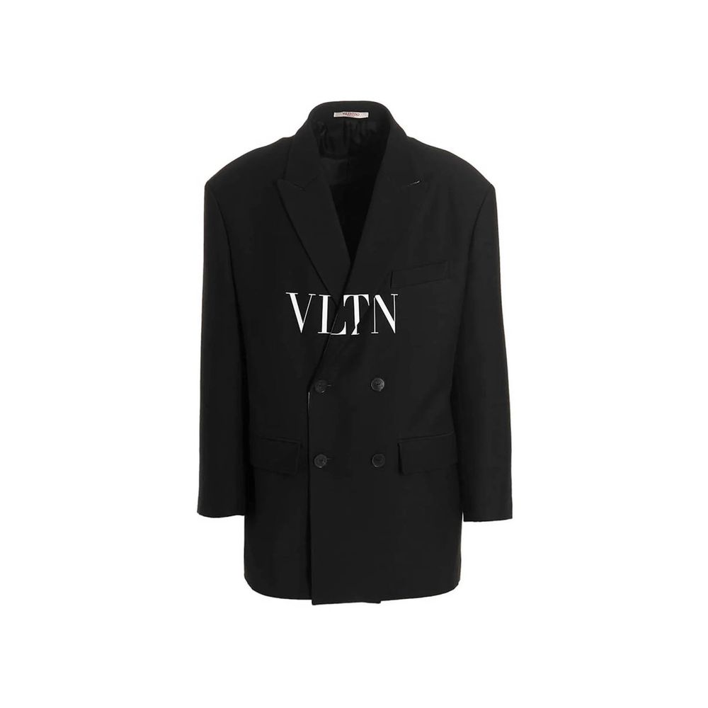 Valentino Garavani Black Silk Blazer