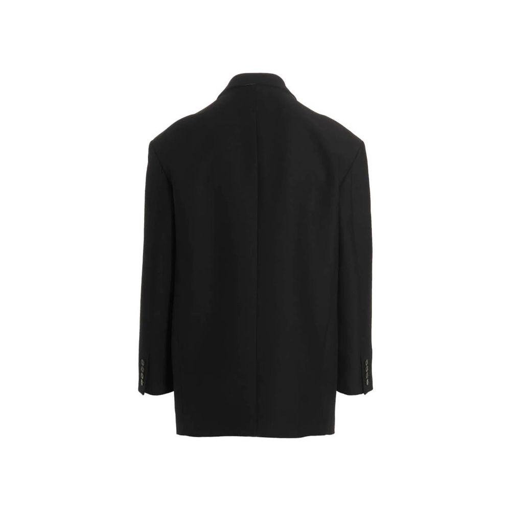 Valentino Garavani Black Silk Blazer
