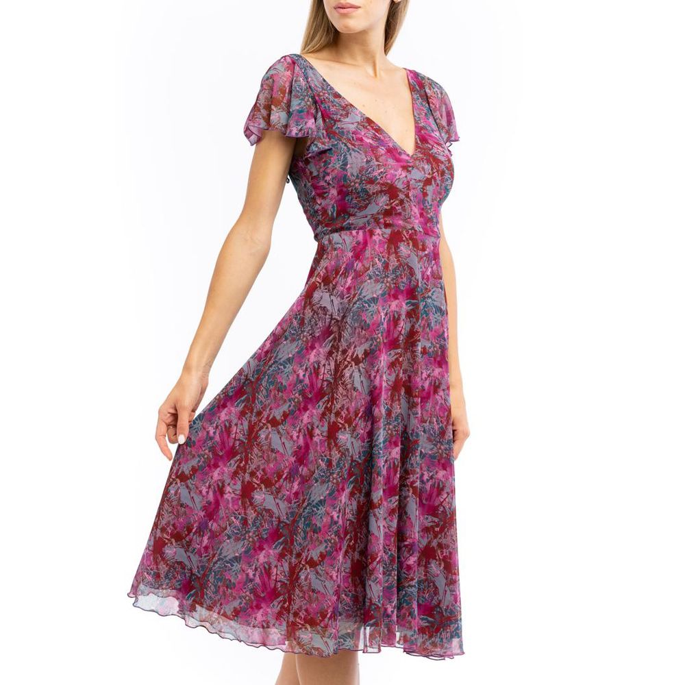 Patrizia Pepe Purple Polyester Casual Dress LUNESCAPE