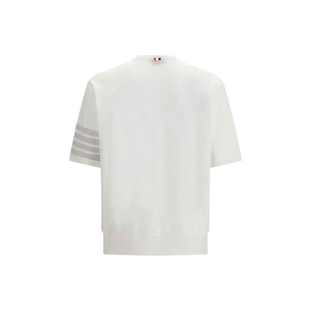 Thom Browne White Cotton T-Shirt
