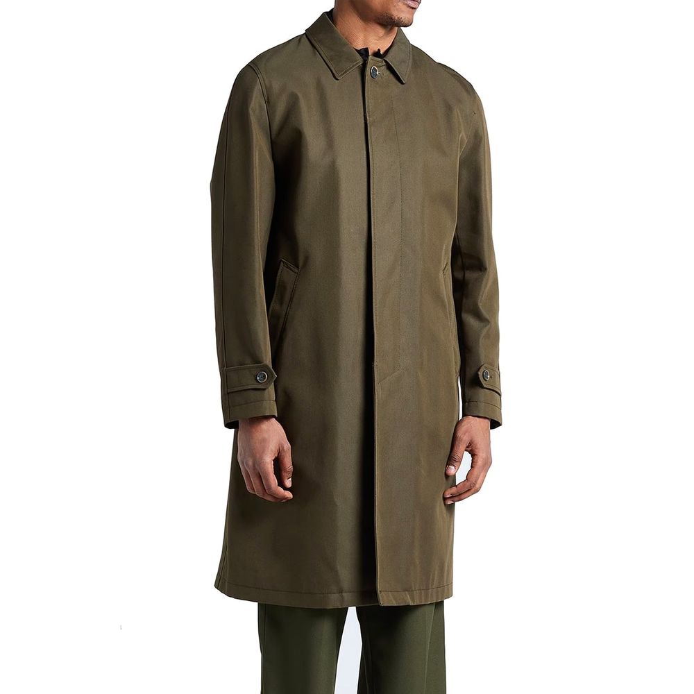 Herno Bicolor Cotton Coat