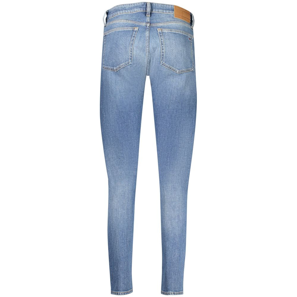 Tommy Hilfiger Blue Cotton Women's Slim Jeans LUNESCAPE
