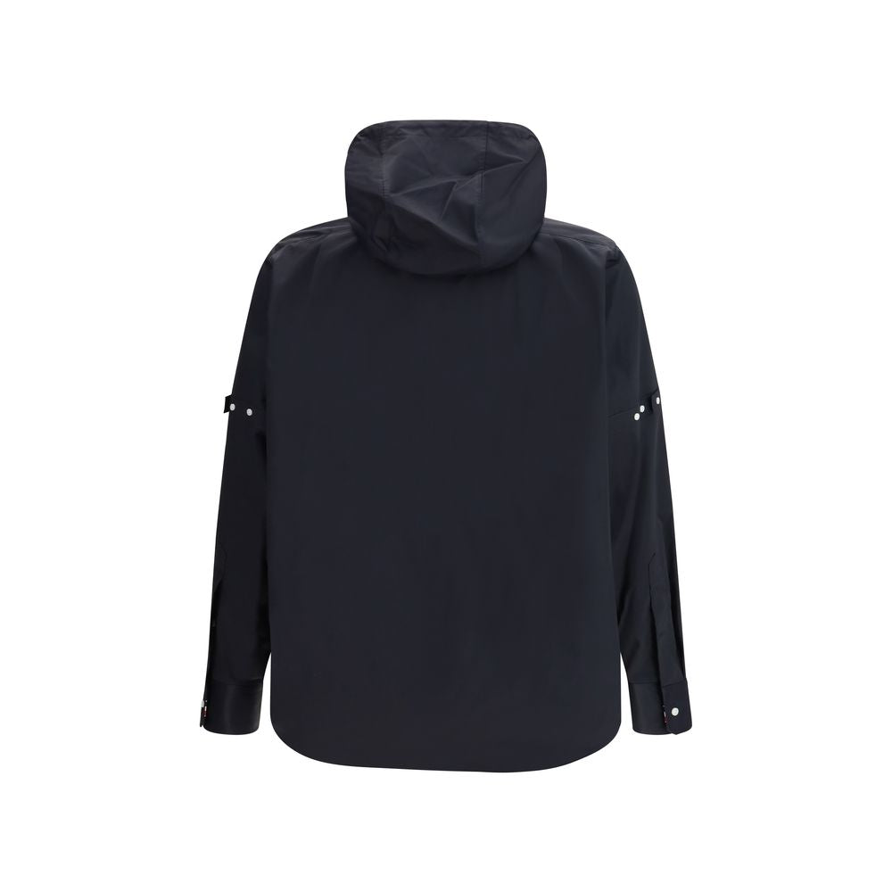 Thom Browne Black Polyamide Shell Jacket