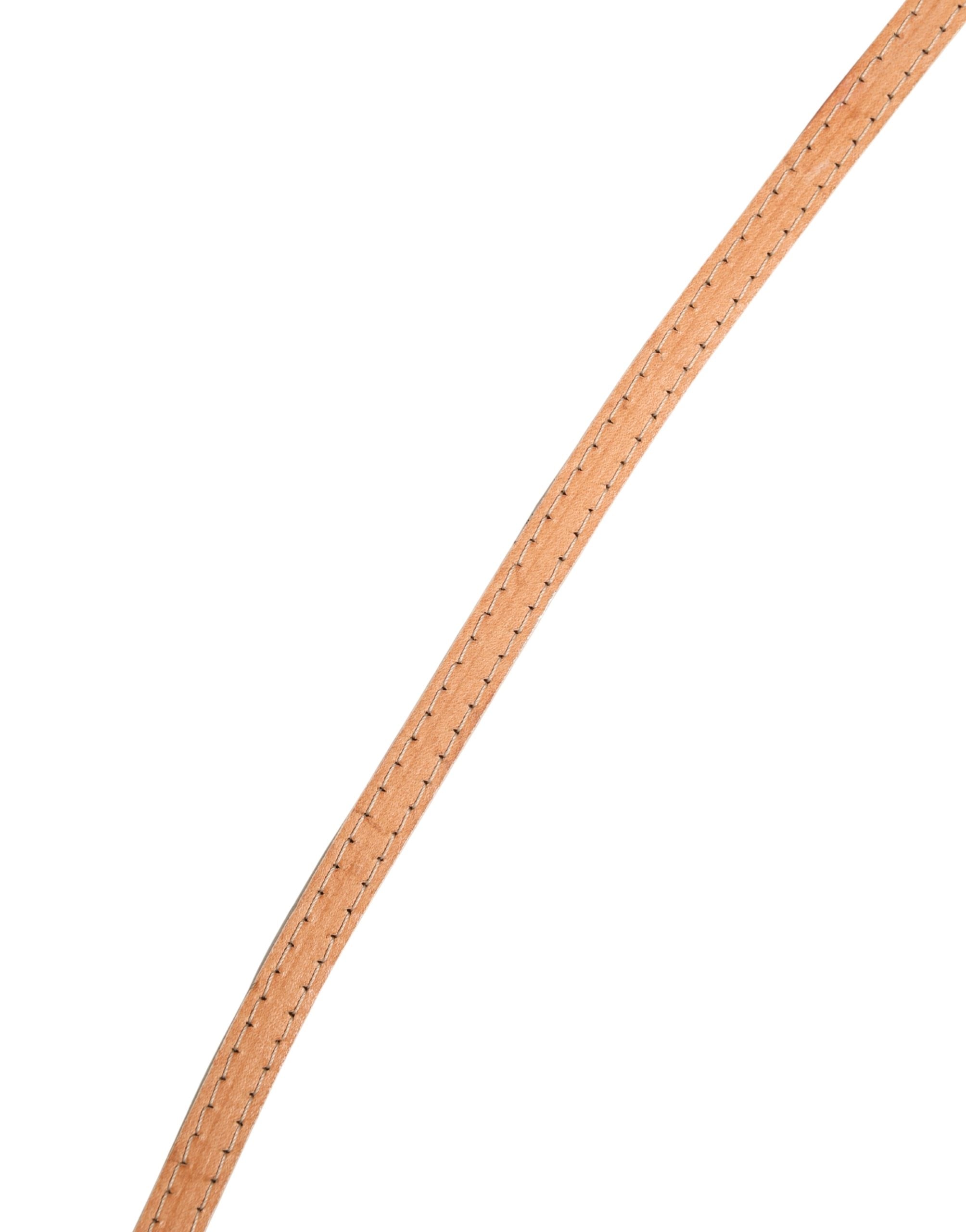 Ermanno Scervino White Leather Skinny Gold Metal Buckle Belt