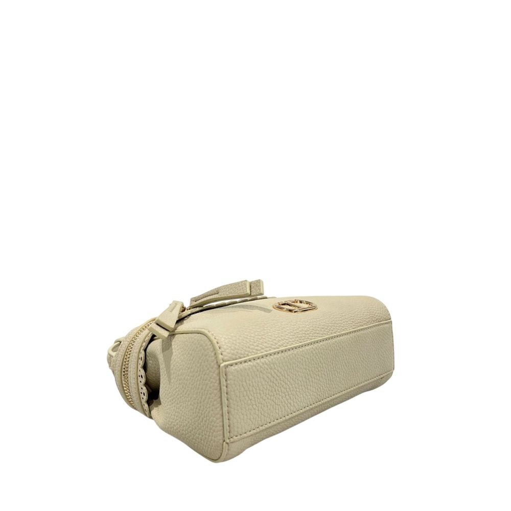 Twinset Beige PU Women Handbag