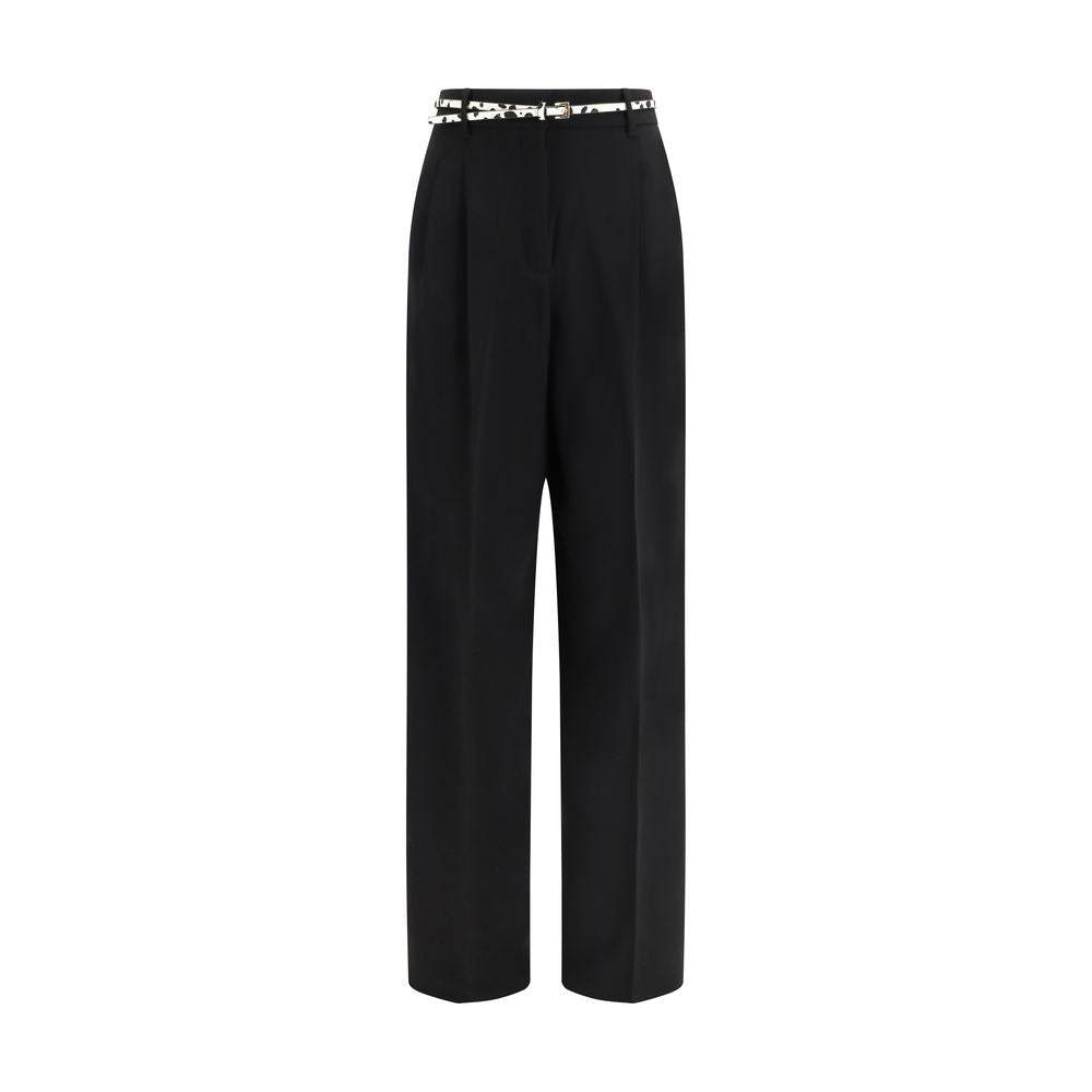 Max Mara Black Triacetate Dress Pants