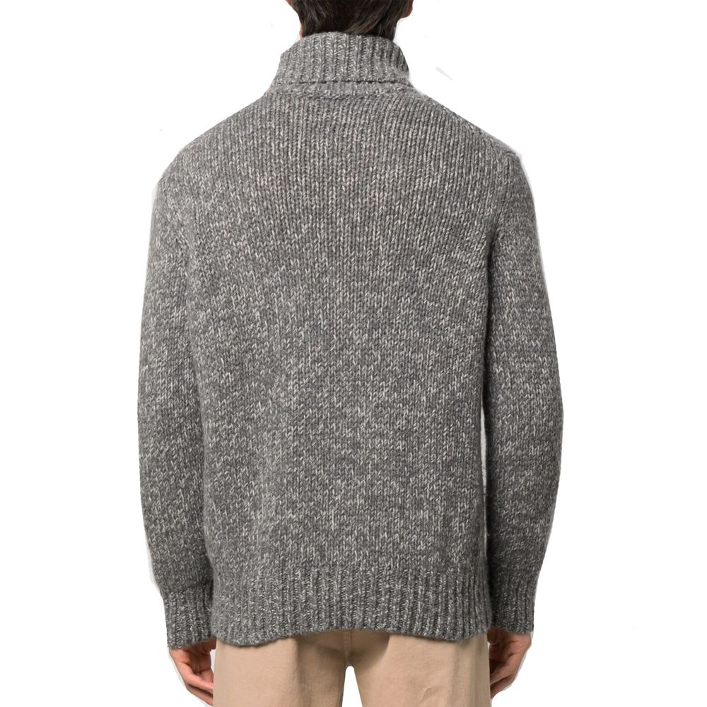 Brunello Cucinelli Gray Cashmere Turtleneck