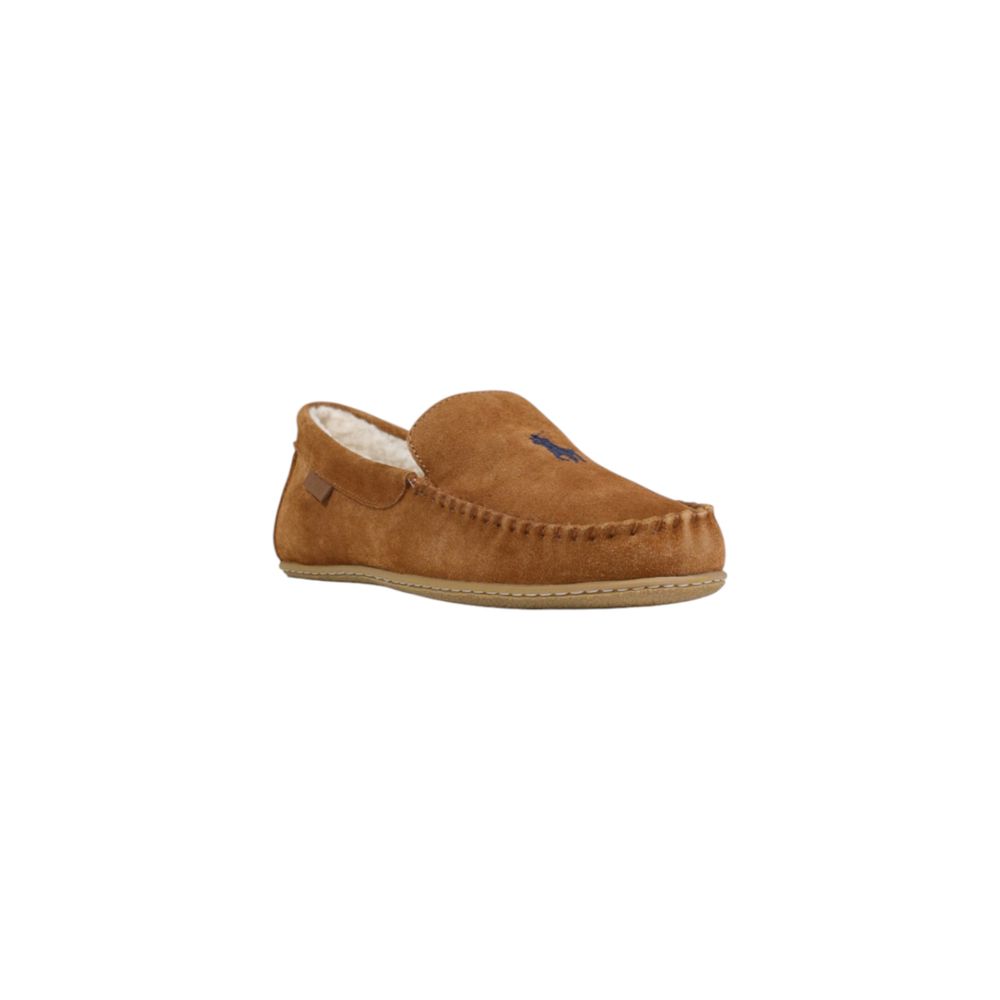 Ralph Lauren Brown Suede Moccasin