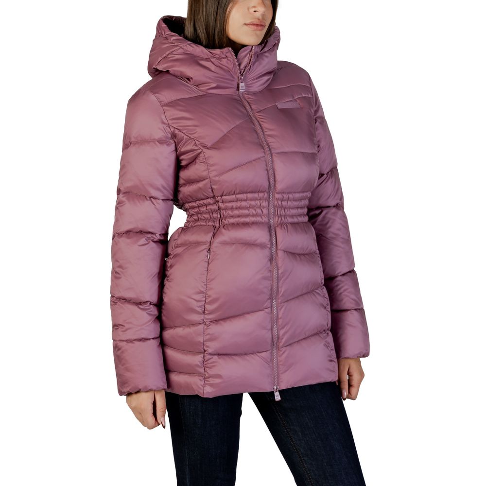 EA7 Emporio Armani Purple Polyamide Bomber