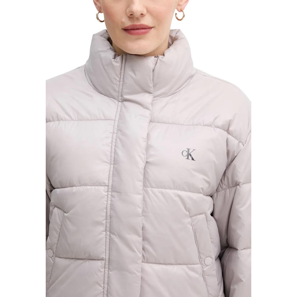 Calvin Klein Jeans Purple Polyamide Jacket