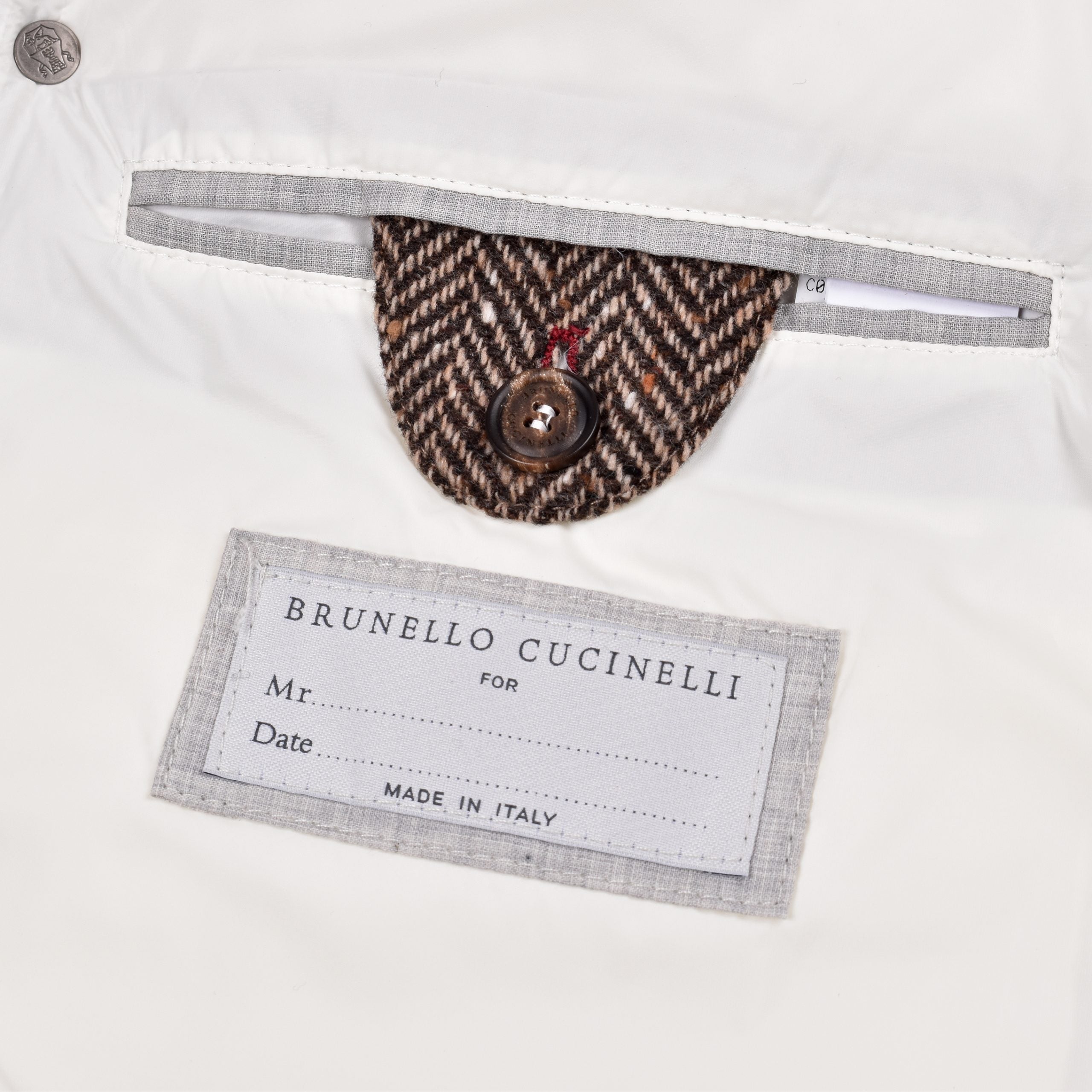 Brunello Cucinelli Brown Wool Sleveless Jacket LUNESCAPE