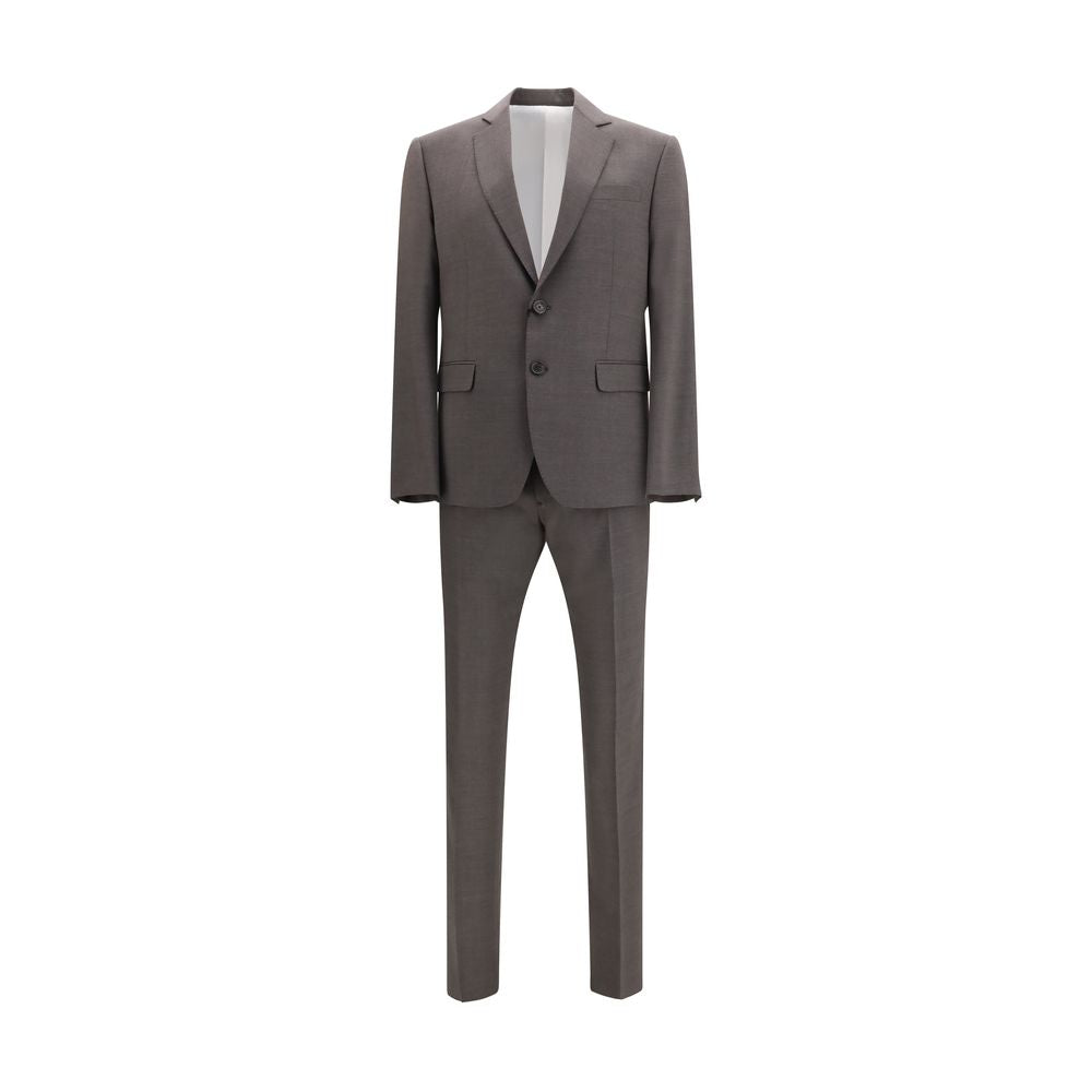 Dsquared² Gray Wool Two-Piece Suit