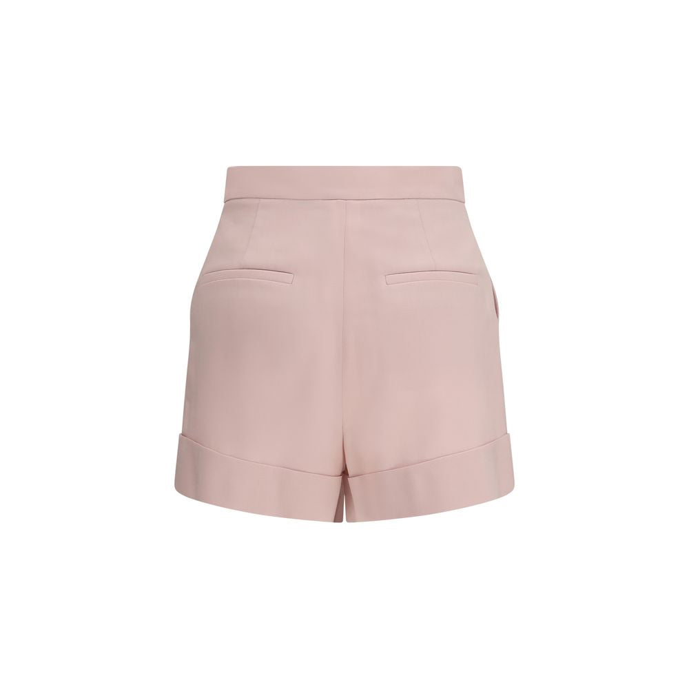 Max Mara Multicolor Wool Oves Aries Bermuda Shorts