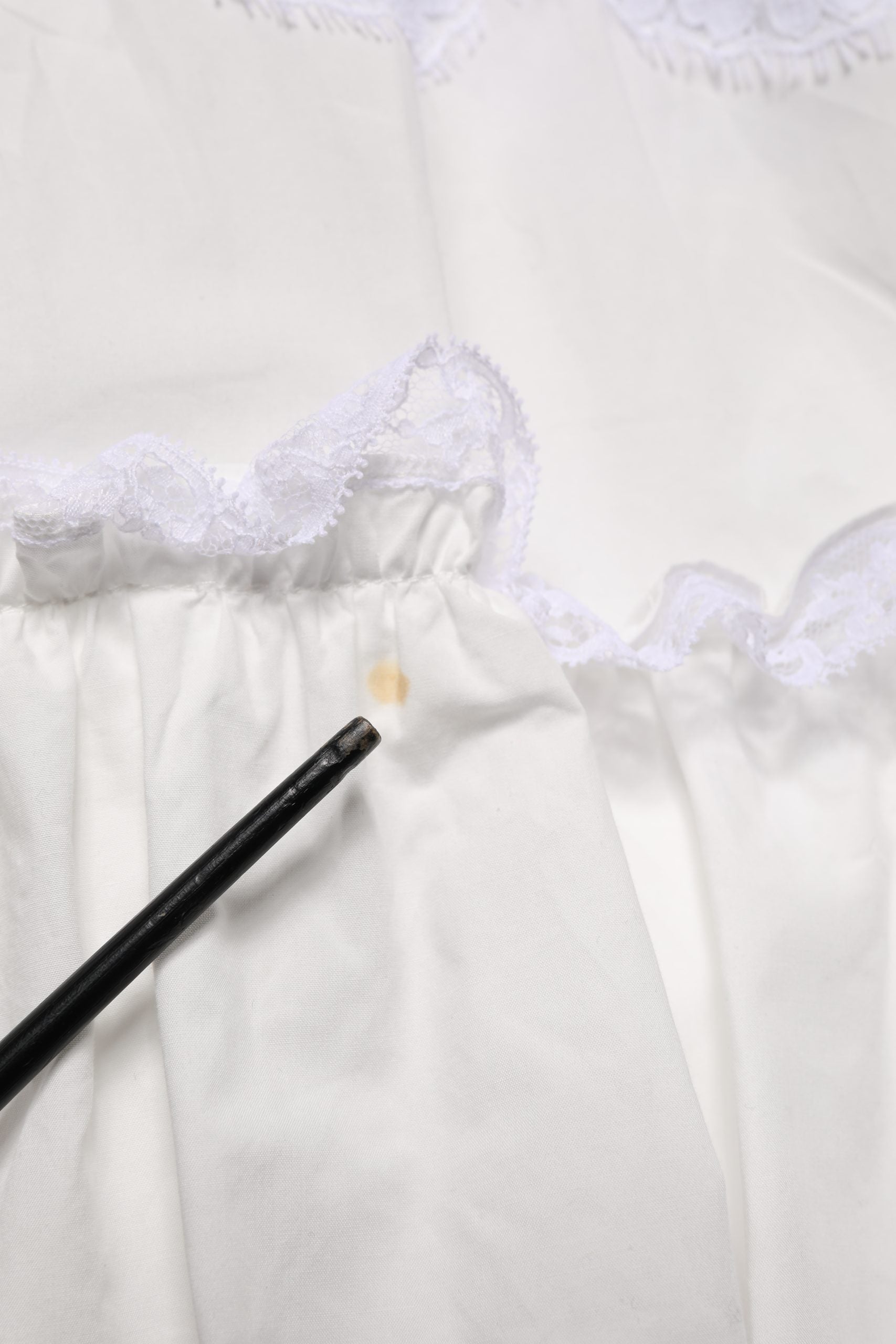 Dolce & Gabbana White Cotton Sleeveless Lace Maxi Dress