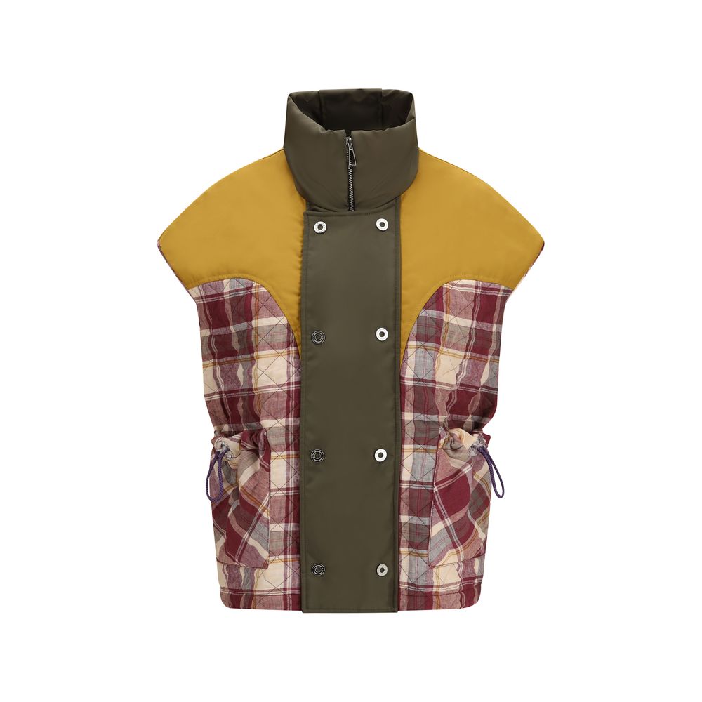 MARBELL Multicolor Polyamide Sleeveless Jacket