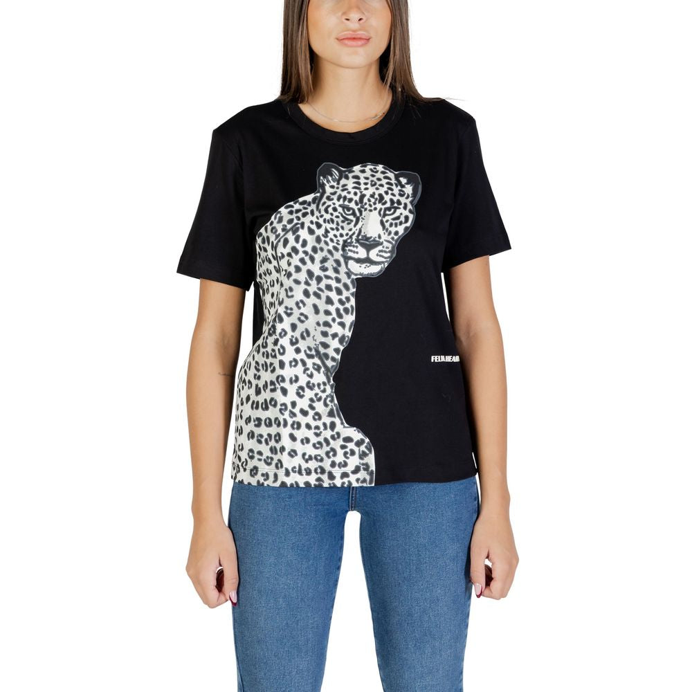Colcci Black Cotton T-Shirt