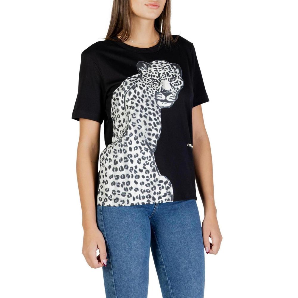 Colcci Black Cotton T-Shirt