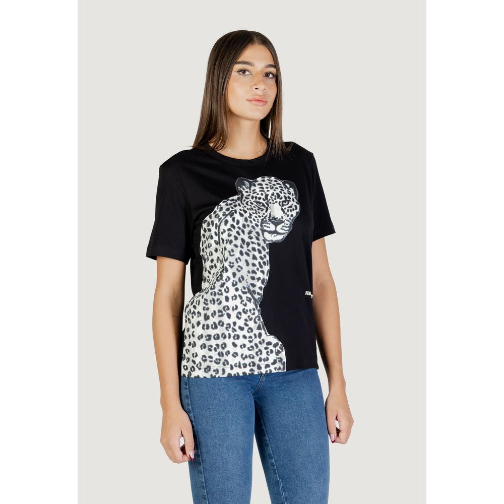 Colcci Black Cotton T-Shirt