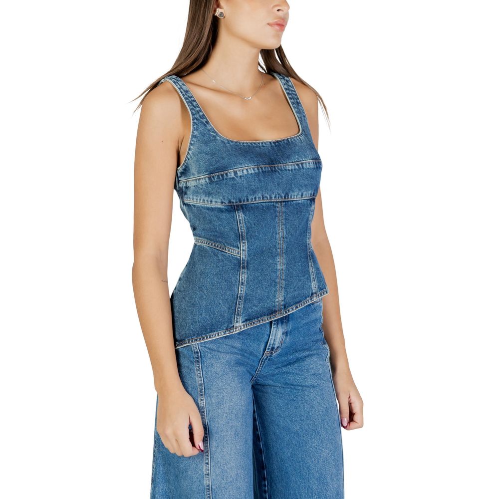 Colcci Blue Cotton Top