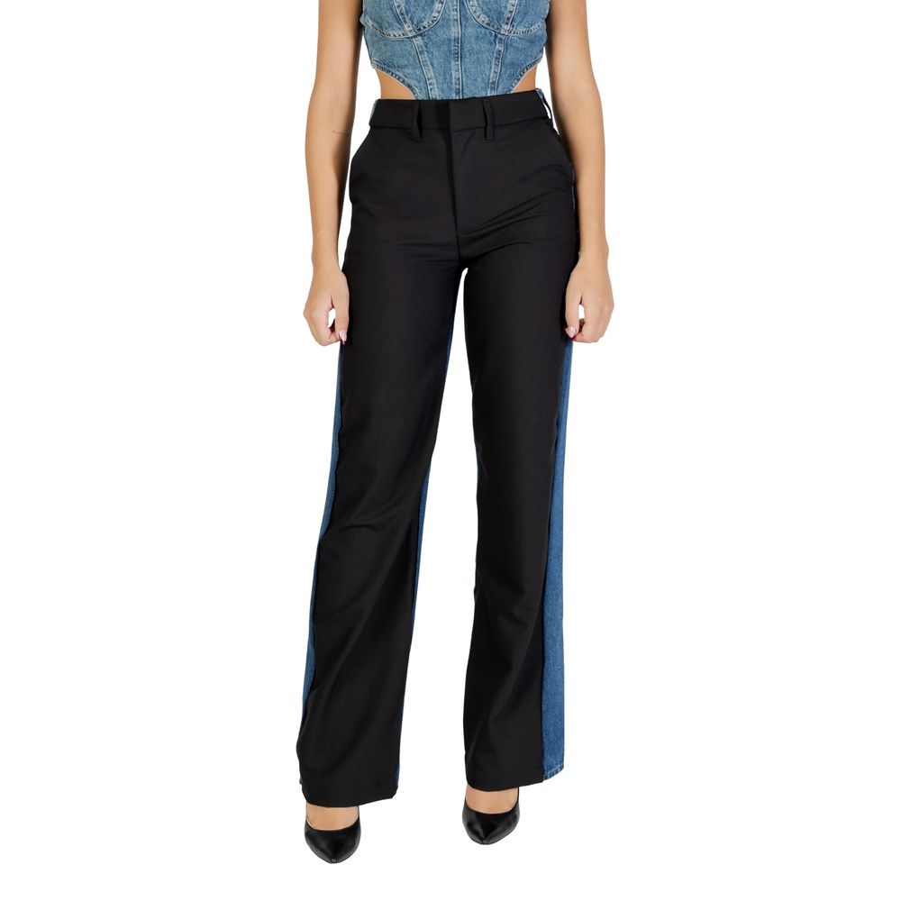 Colcci Black Polyester Mom Jeans
