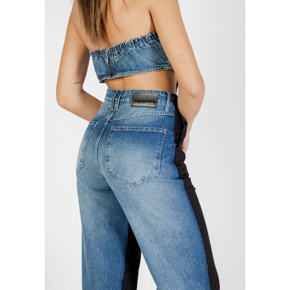 Colcci Black Polyester Mom Jeans