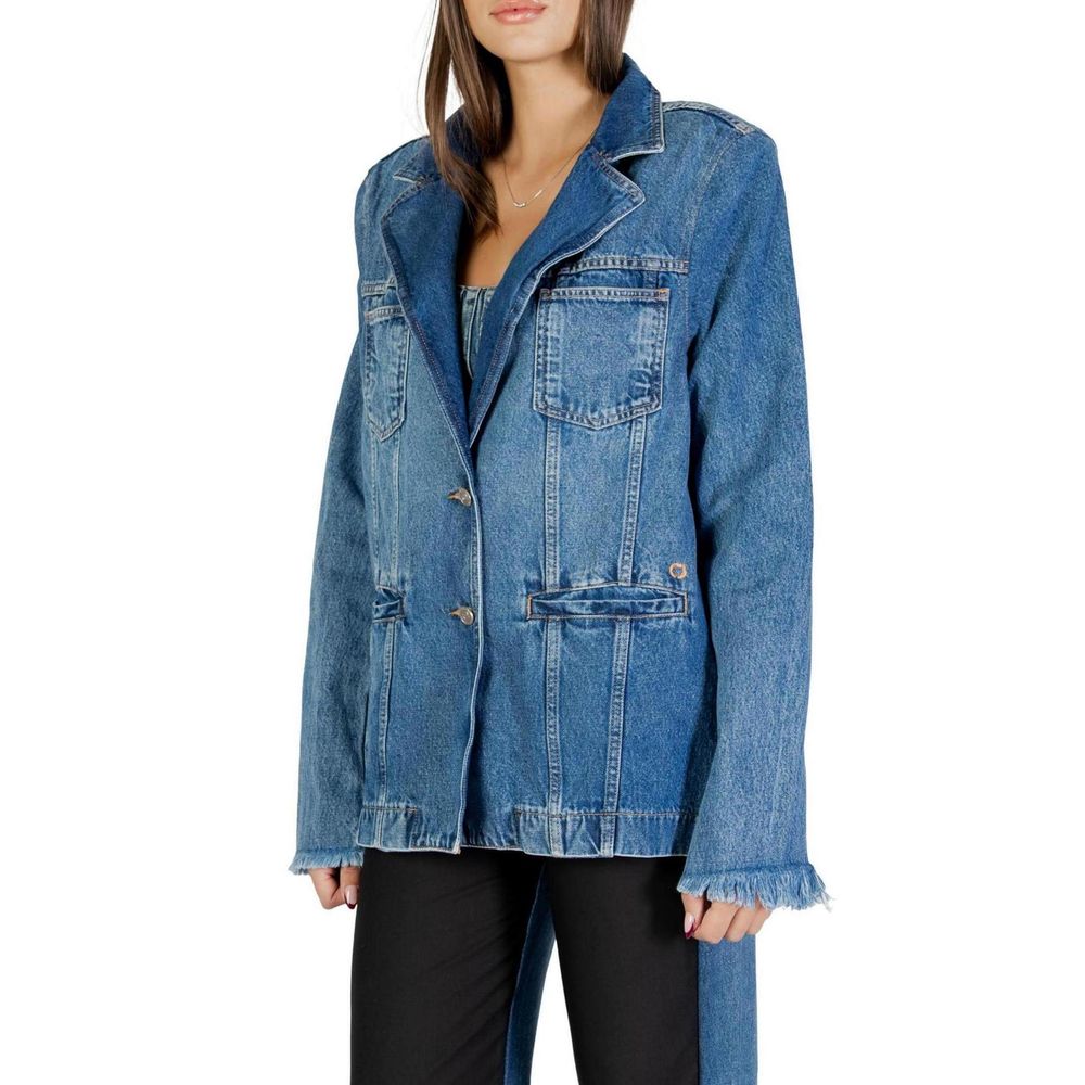 Colcci Blue Cotton Blazer