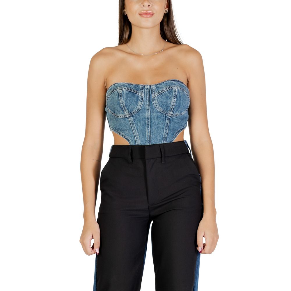 Colcci Blue Cotton Top
