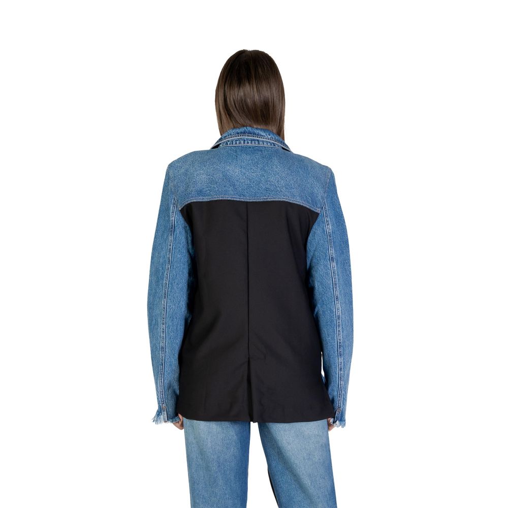 Colcci Blue Cotton Blazer