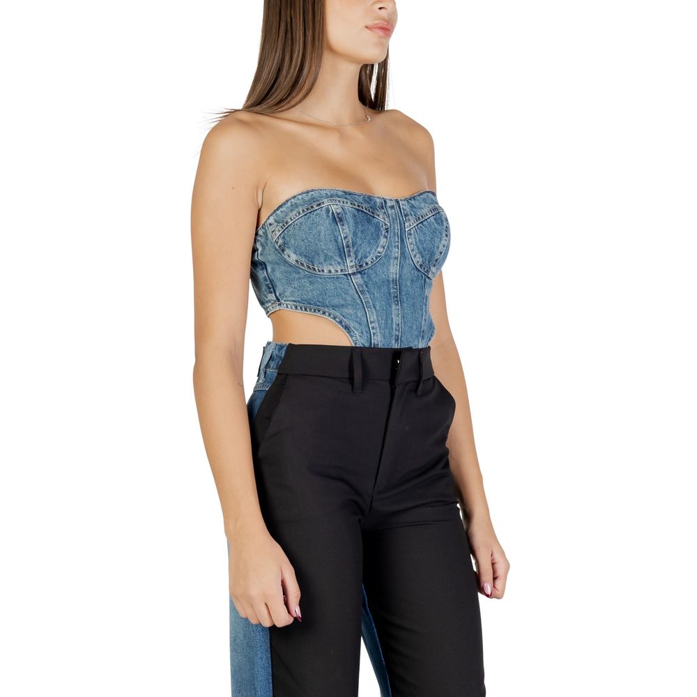 Colcci Blue Cotton Top