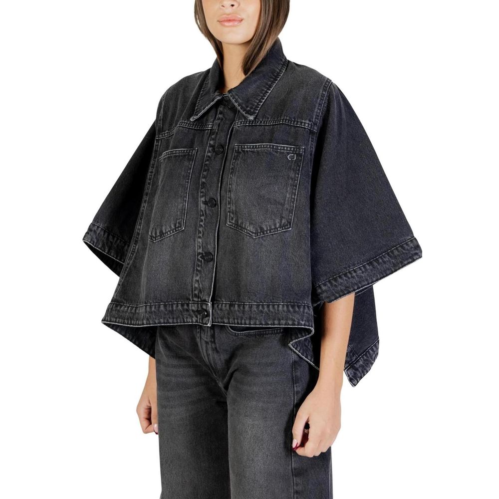 Colcci Black Cotton Denim Jacket