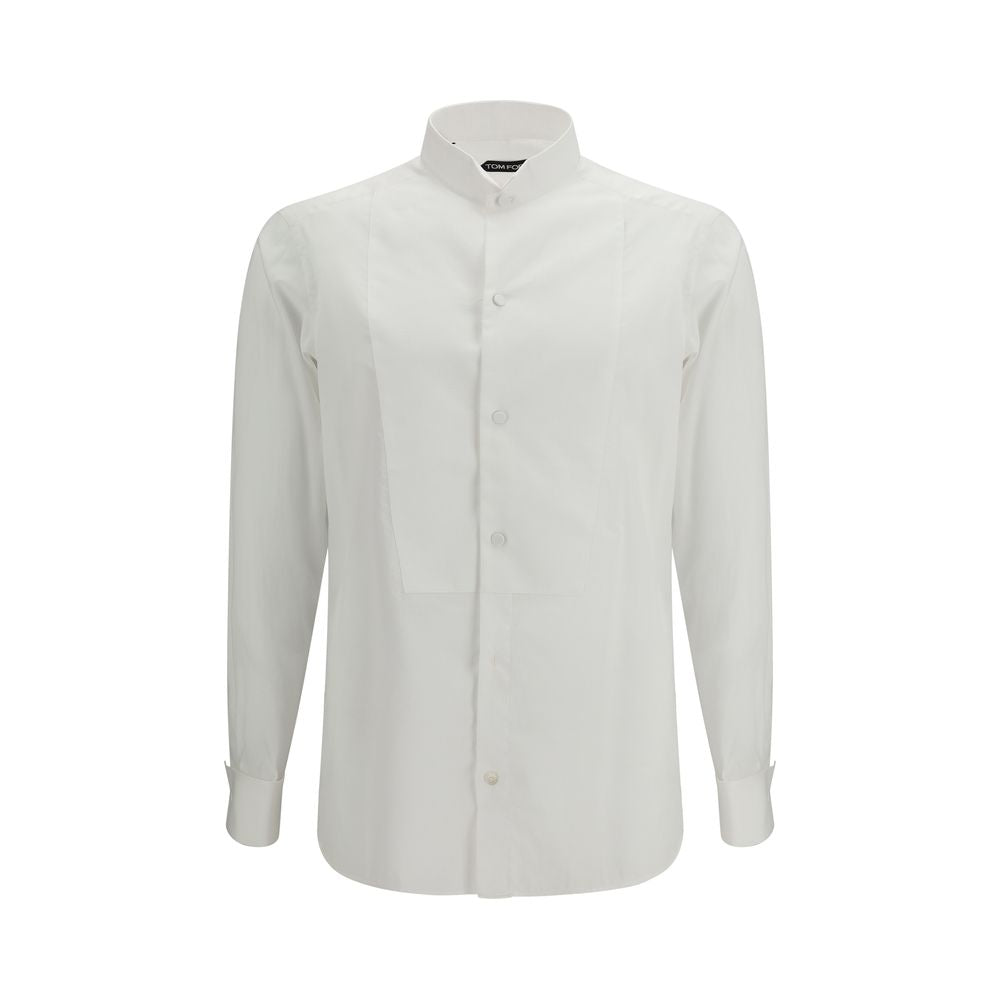 Tom Ford White Cotton Dress Shirt LUNESCAPE
