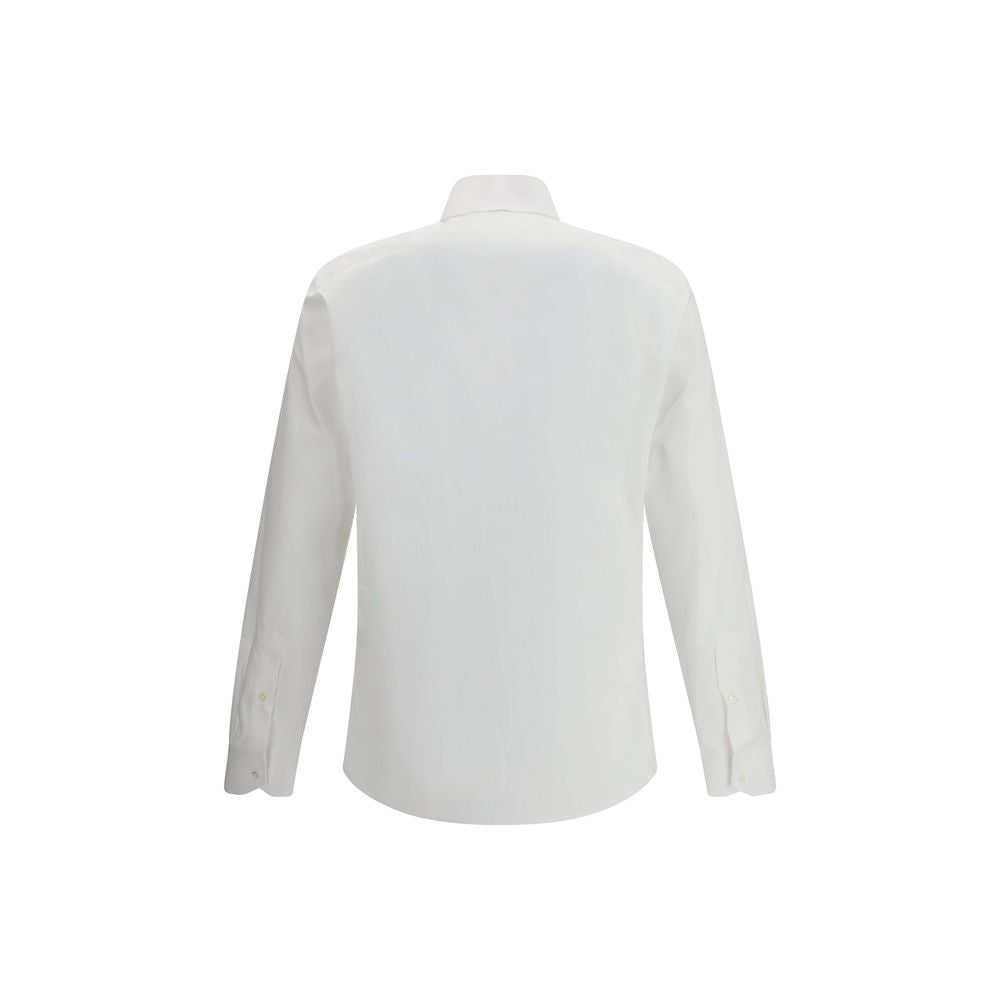Fendi White Cotton Dress Shirt LUNESCAPE