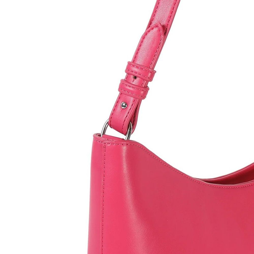 MIRIADE Black Polyethylene Shoulder Bag