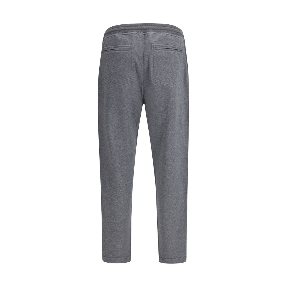 Brunello Cucinelli Gray Cotton Joggers (Workout Pants) LUNESCAPE