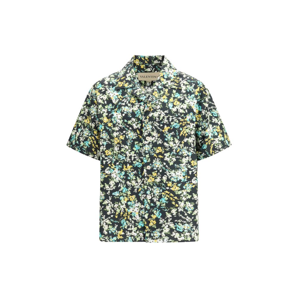 Valentino Garavani Multicolor Cotton Pattern Shirt