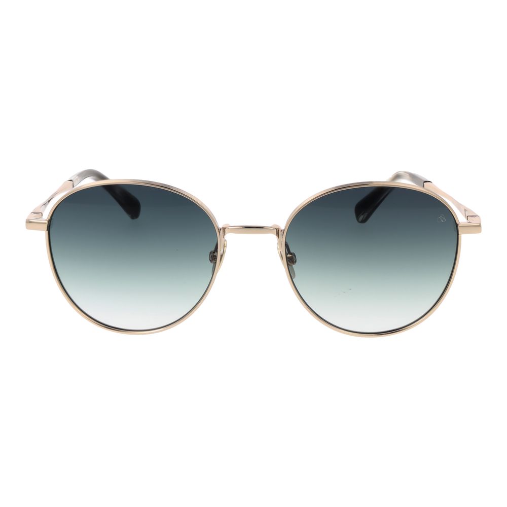 Scotch & Soda Gold Metal Sunglasses