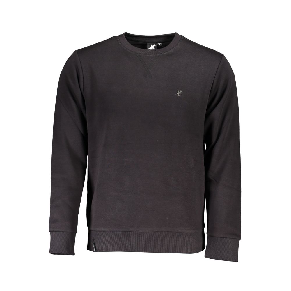 U.S. Grand Polo Black Cotton Men's Sweatshirt