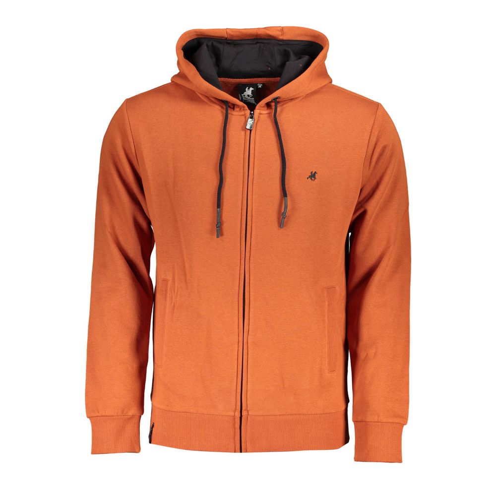 U.S. Grand Polo Bronze Cotton Men Hoodie