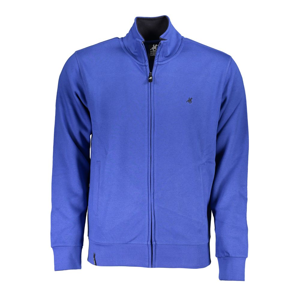 U.S. Grand Polo Blue Cotton Men Sweatshirt