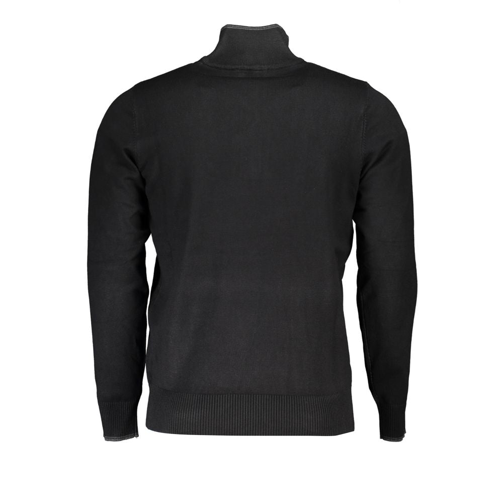 U.S. Grand Polo Black Viscose Men's Sweater