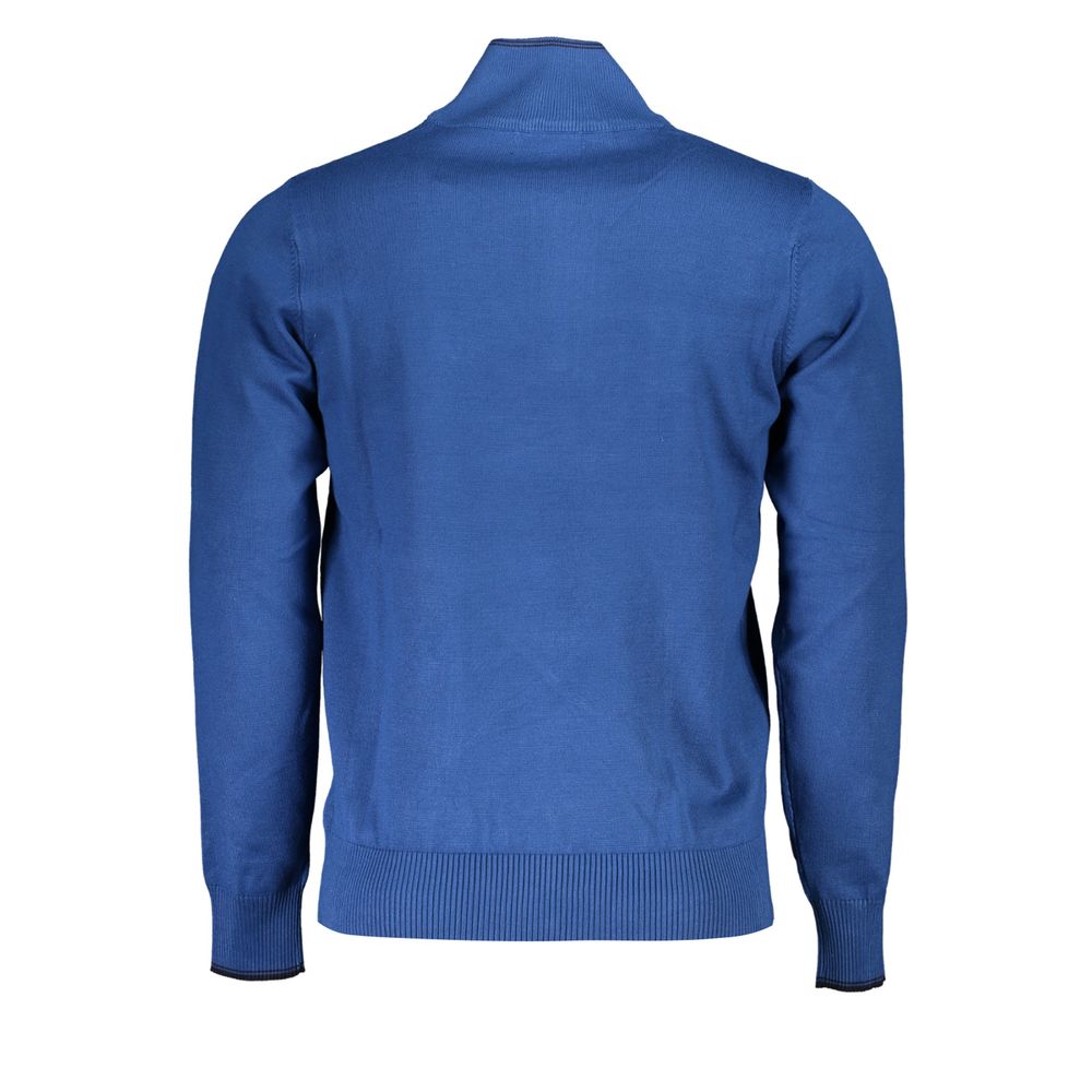 U.S. Grand Polo Blue Viscose Men's Sweater