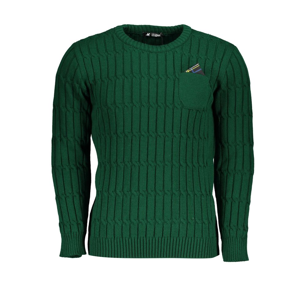 U.S. Grand Polo Verde Acrylic Men Sweater