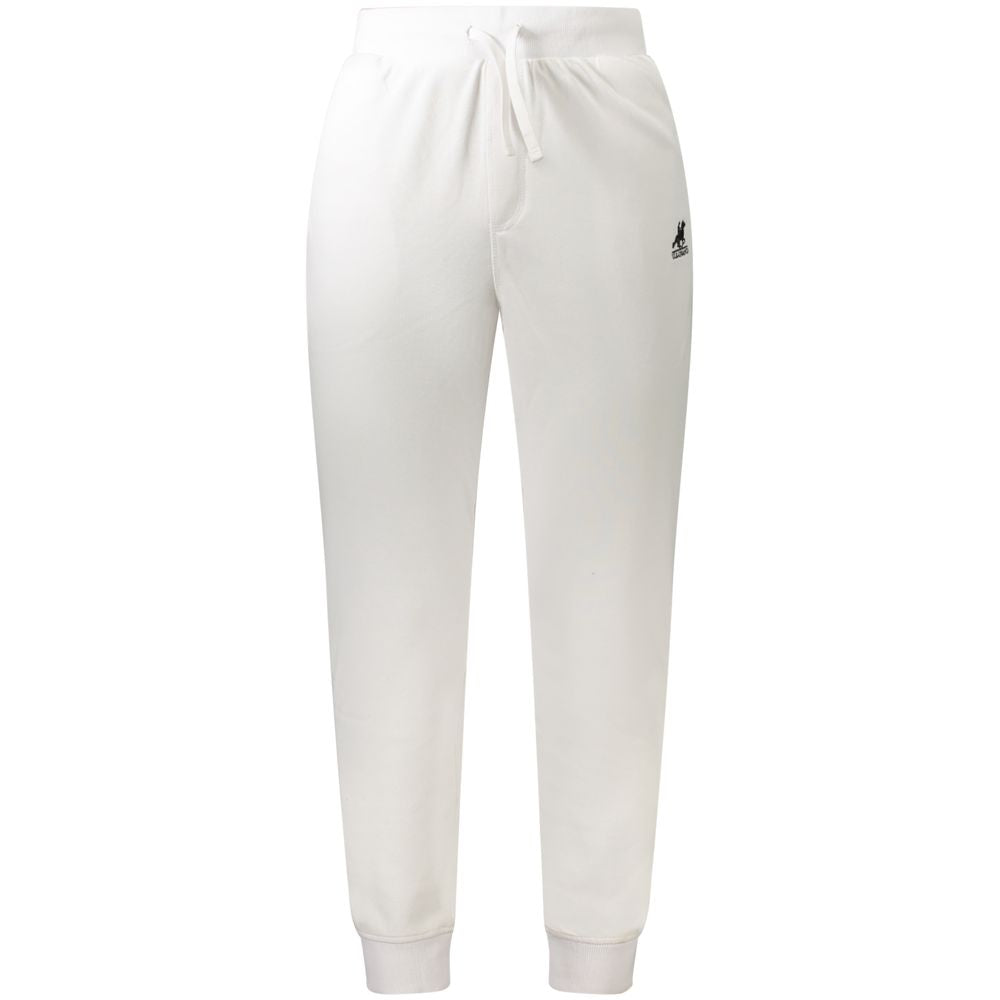 U.S. Grand Polo White Cotton Men's Sweatpant
