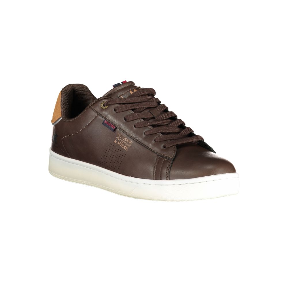 U.S. Grand Polo Marrone Poliuretano Mens Sneaker