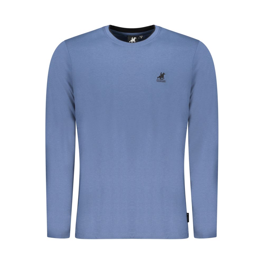 U.S. Grand Polo Blu Cotton Men T-Shirt
