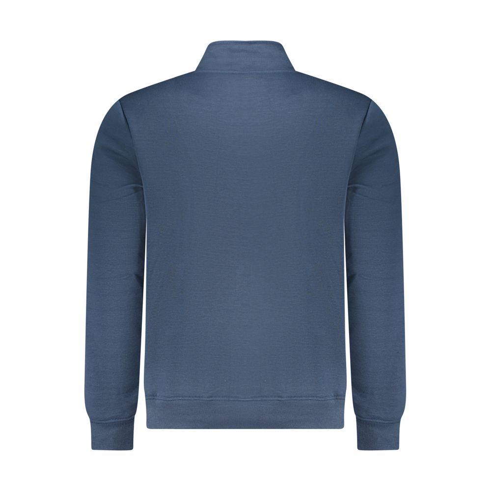 U.S. Grand Polo Blue Polyester Men's Sweatshirt