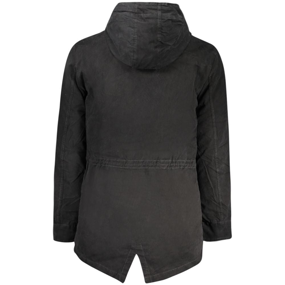 U.S. Grand Polo Nero Polyester Men's Parka Jacket