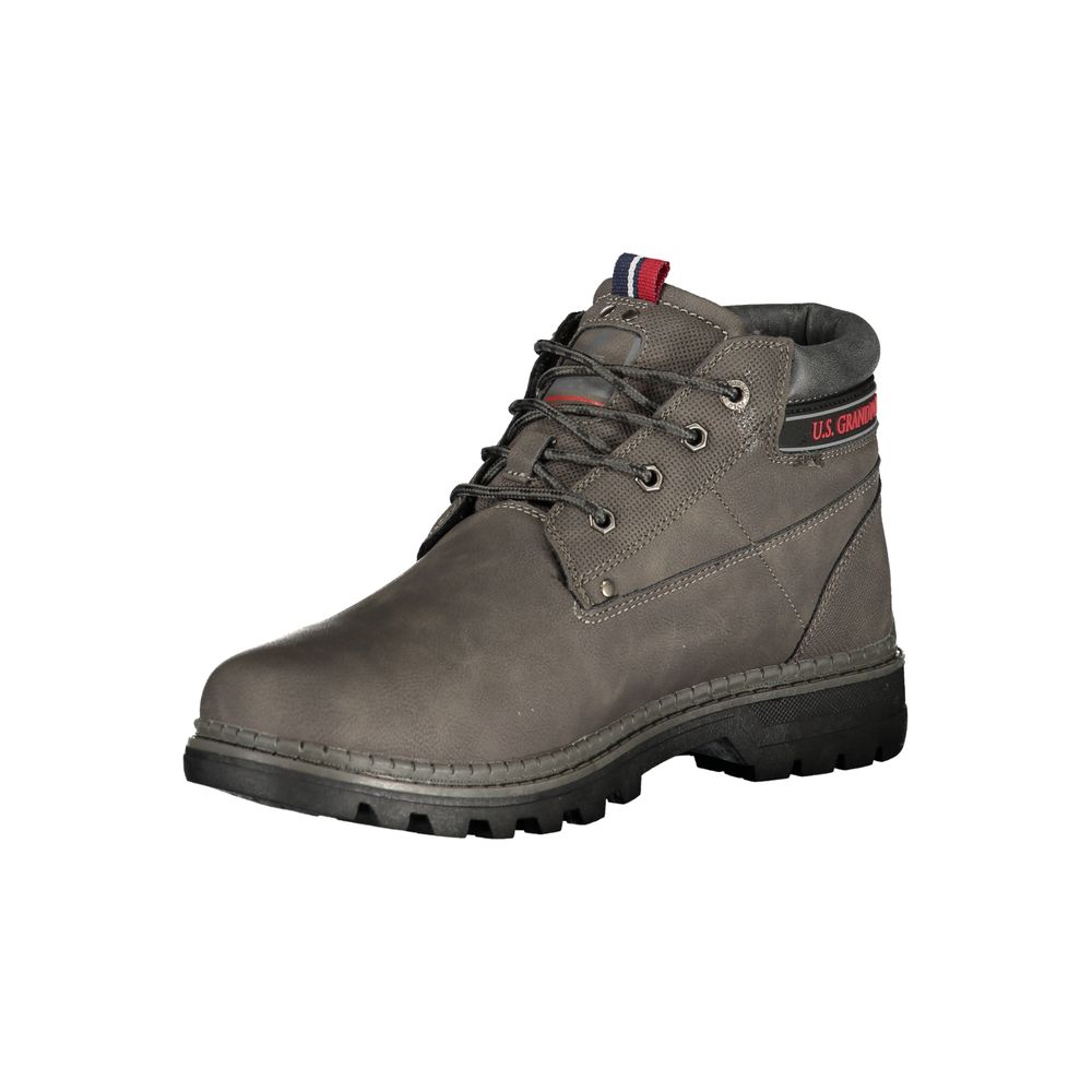 U.S. Grand Polo Grigio Polyurethane Men Ankle Boot