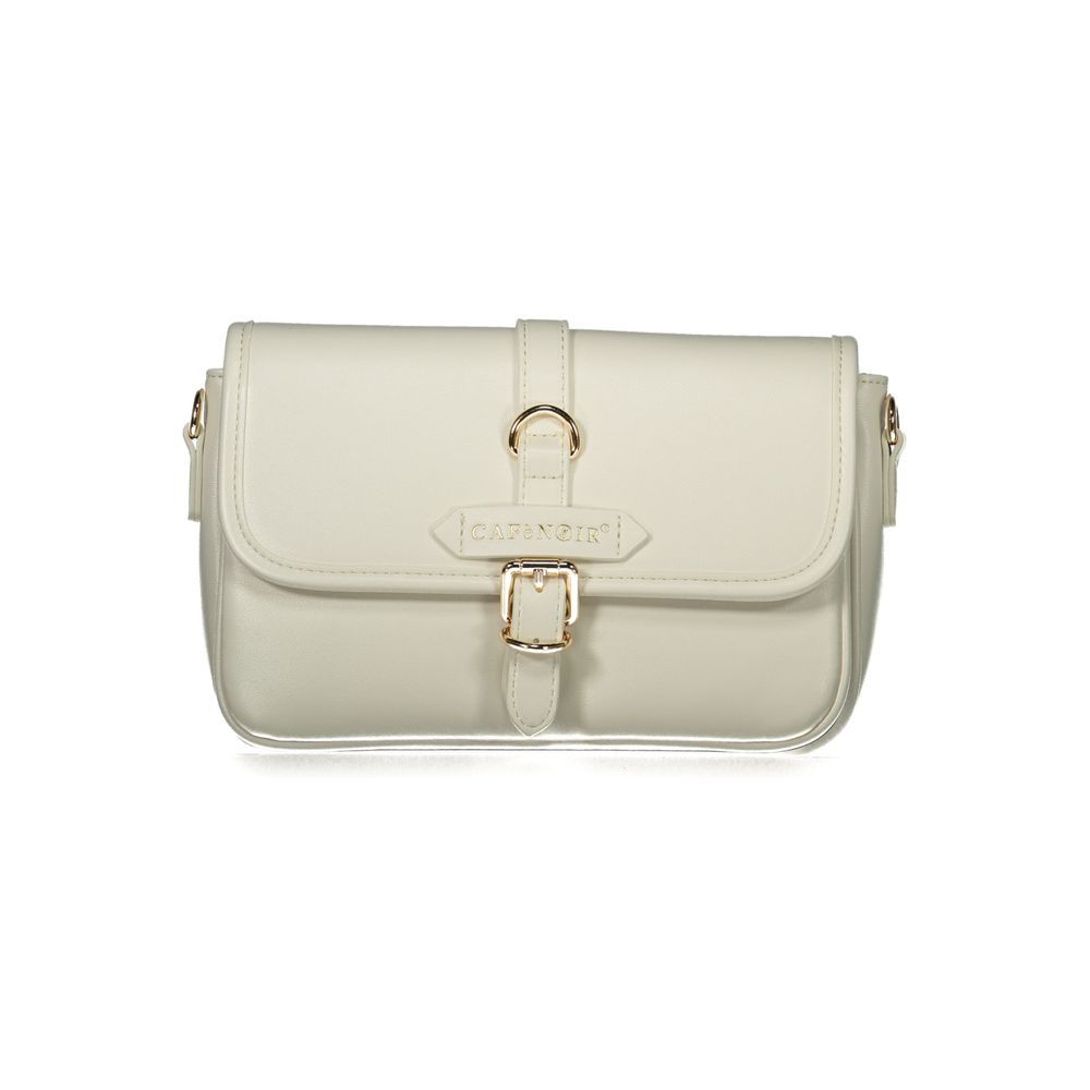 Cafenoir Bianco Polyurethane Women Handbag