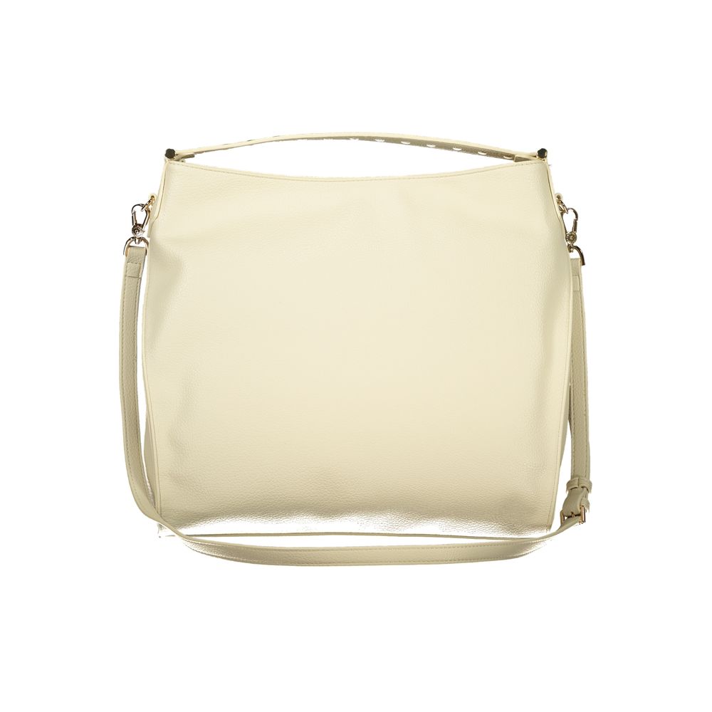 Cafenoir Beige Polyurethane Women Shoulder Bag